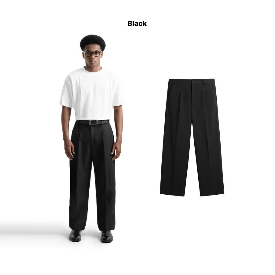 Celana Panjang Lebar Pria Pleated Wide Loose Trouser by CELANASTUDIO